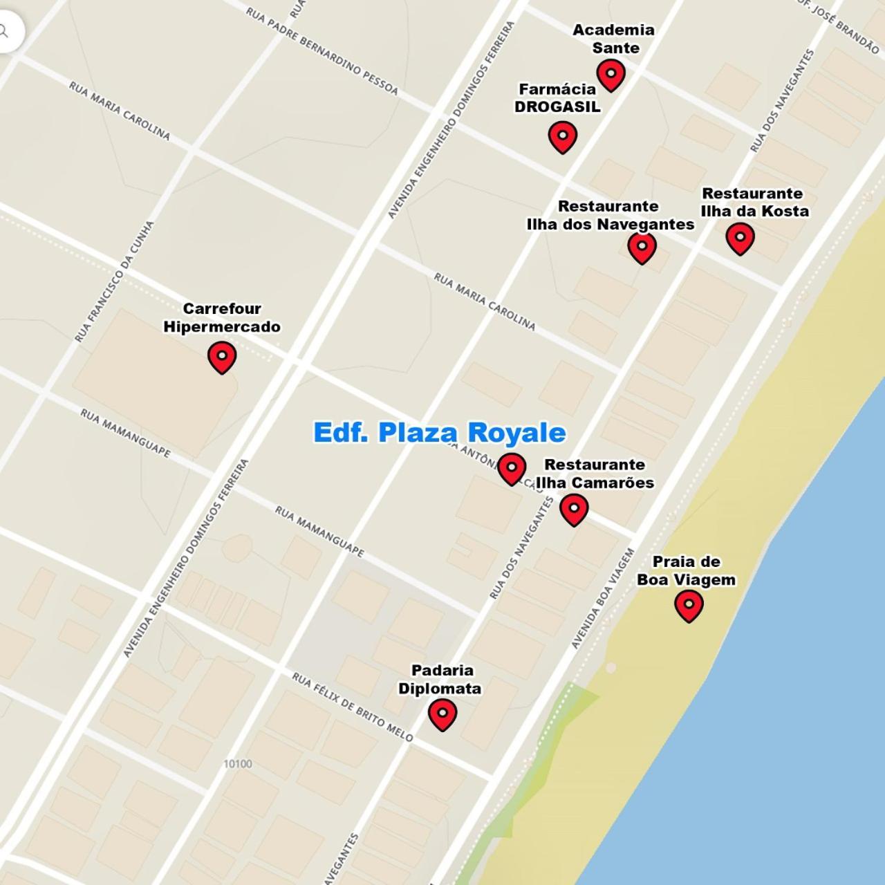 Apartamento, Vista Mar, Praia De Boa Viagem, Hospedes Exigentes! Recife Exterior photo